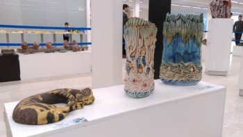 Фотография к новости: Алматыда отандық қыш бұйымдардың көрмесі өтіп жатыр