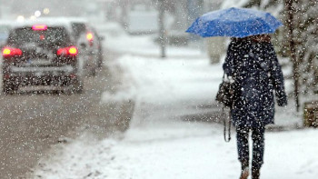 Фотография к новости: Ескерту: Алматыда бір жарым тәулік бойы қар жауады