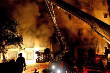 Фотография к новости: Бангладеш астанасындағы өрттен 69 адам көз жұмды