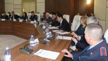 Фотография к новости: Астана Күзет қызметі мен ҚХА бірлесіп этномәдениетті талқылады