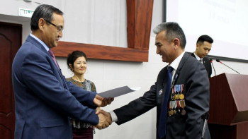 Фотография к новости: Ауған соғысы ардагерлеріне құрмет көрсетілді 