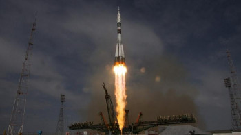 Фотография к новости: «Байқоңырдан» Egyptsat-A ғарыш аппаратымен тасығыш-зымыран ұшырылды