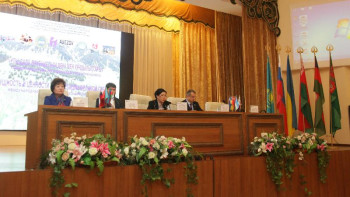 Фотография к новости: Шымкентте Ұлы даланың өркениетіне арналған халықаралық жиын өтті