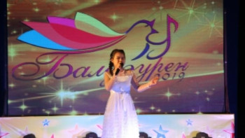 Фотография к новости: Түркістанда «Балдәурен-2019» балалар байқауы өтті