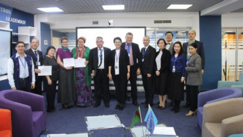 Фотография к новости: Түрікменстан мемқызметшілері Астанада тәжірибе алмасты