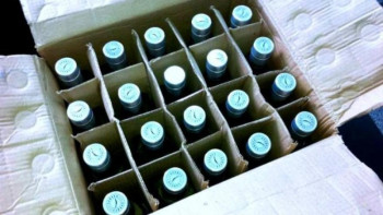 Фотография к новости: Шекарашылар 275 литрге жуық ішімдікті елімізге заңсыз енгізуге тосқауыл болды