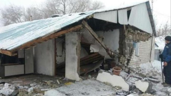 Фотография к новости: Ақтөбеде газ жарылып, бір отбасы баспанасыз қалды