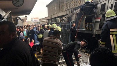 Каирде пойыз өртеніп 24 адам мерт болды