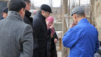 Фотография к новости: Тараздағы жарылыс құрбандарының отбасына 1 млн теңгеден берілді