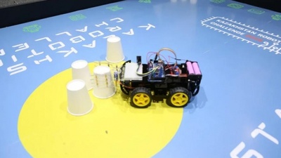 Астанада оқушылар арасында робототехника сайысы өтті