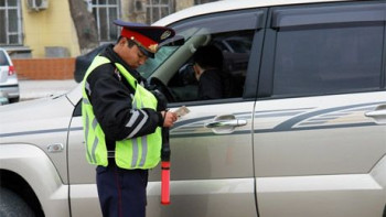 Фотография к новости: Жамбылда төрт күнде 60-қа жуық жүргізуші әкімшілік құқық бұзған 