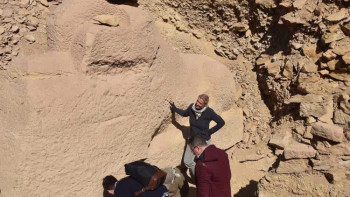 Фотография к новости: Египетте тағы бір сфинкс табылды