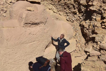 Фотография к новости: Египетте тағы бір сфинкс табылды