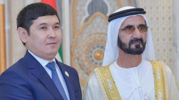 Фотография к новости: ҚР Елшісі БАӘ Вице-Президентіне Сенім грамоталарын тапсырды