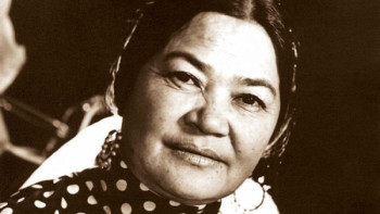 Фотография к новости: Астанада Әмина Өмірзақова түскен фильмдер көрсетіледі