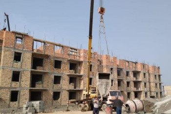 Фотография к новости: Түркістанның Сарыағаш ауданында 13 тұрғын үй салынуда