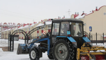Фотография к новости: Петропавл көшелерінен 520 мың текше метр қар шығарылды