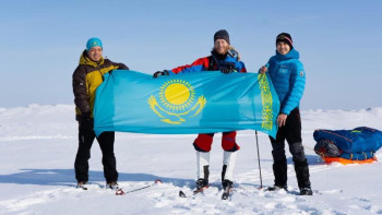 Фотография к новости: Норвегиялық саяхатшы Балқаш көліне жасаған экспедициясы жайлы айтты