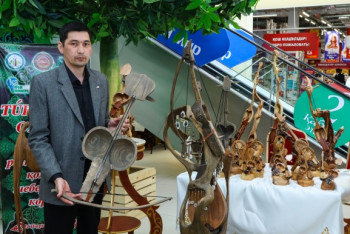 Фотография к новости: Қызылордада «Қобыз үні» республикалық көрмесі өтті
