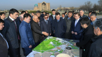 Фотография к новости: Мамин Түркістанда құрылыс жұмыстарын күшейтуді тапсырды