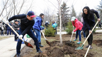 Фотография к новости: Астанада экологиялық науқандар өтеді