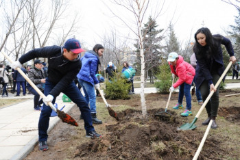 Фотография к новости: Астанада экологиялық науқандар өтеді