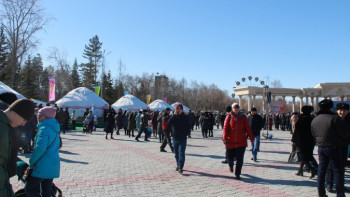Фотография к новости: «Ұлы даланың жеті қыры»: Қызылжарда жеті киіз үй тігілді