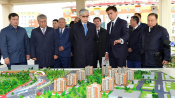 Фотография к новости: Қасым-Жомарт Тоқаев Шымкент қаласының әкімшілік-іскерлік орталығына барды