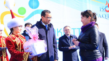 Фотография к новости: Ақтөбелік 10 отбасы баспаналы болды