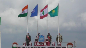 Фотография к новости: Қазақстандық 120 әскери БҰҰ медалімен марапатталды