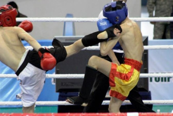 Фотография к новости: Қостанайда кикбоксингтен Қазақстан чемпионаты өтіп жатыр