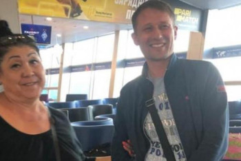 Фотография к новости: Киев әуежайында қызды құтқарған шымкенттіктің кім екені анықталды