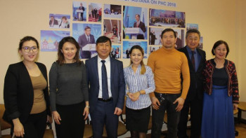 Фотография к новости: Денсаулық елшілері дүниежүзілік денсаулық күнін атап өту мәселесін талқылады 