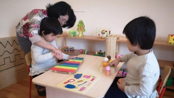 Фотография к новости: Елордада мүгедек балаларға арнайы балабақша ашылды