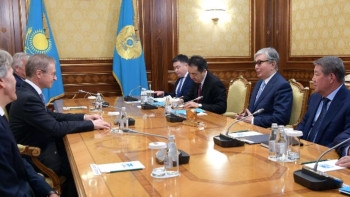 Фотография к новости: Тоқаев «Borealis» компаниясының басшысын қабылдады 