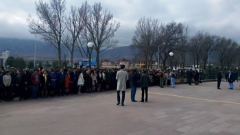 Фотография к новости: Елбасы Шамалған ауылының тұрғындарымен кездесті