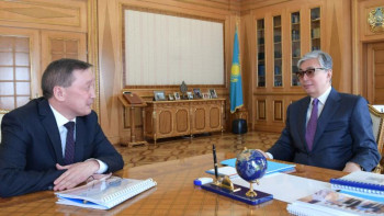 Фотография к новости: Тоқаев Ауыл шаруашылығы министрін қабылдады