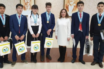 Фотография к новости: Республикалық мектеп олимпиадасының жеңімпаздары анықталды