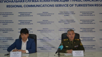 Фотография к новости: Түркістан облысында су тасқынынан келер қауіп жоқ