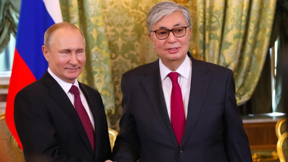 Тоқаев Ресей Федерациясының Президенті Путинмен кездесті
