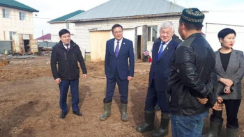 Фотография к новости: Бердібек Сапарбаев қояндылықтардың мәселелерімен танысты