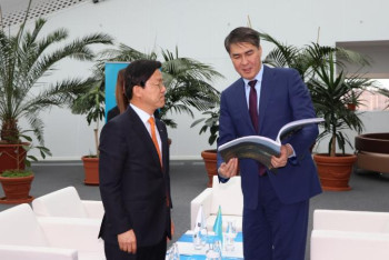 Фотография к новости: Ли Си Хен: Біз үшін Қазақстанның ядролық қауіпсіздік идеясы ерекше