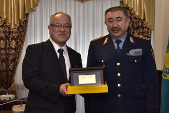 Фотография к новости: ҚР ІІМ Жапонияның Қазақстандағы елшісімен кездесті