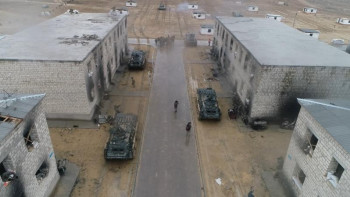 Фотография к новости: Жауынгерлік жаттығу. «Қаладағы қақтығыс»