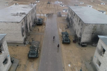 Фотография к новости: Жауынгерлік жаттығу. «Қаладағы қақтығыс»