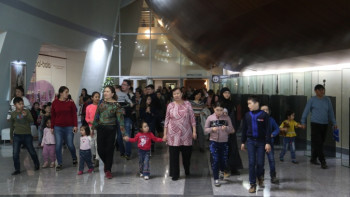 Фотография к новости: «Күлтегін» мультфильмін тамашалауға 5 мыңға жуық бүлдіршін келген﻿