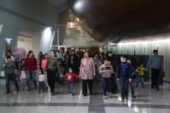 Фотография к новости: «Күлтегін» мультфильмін тамашалауға 5 мыңға жуық бүлдіршін келген﻿