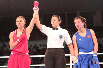 Фотография к новости: ﻿Бокстан әйелдер арасында Азия чемпионатына қатысатын құрам анықталды