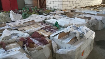 Фотография к новости: Қордайда ірі көлемде темекі контрабандасы ұсталды