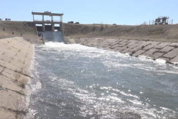 Фотография к новости: «Ертіс-Қарағанды» арнасынан су жіберіле бастады